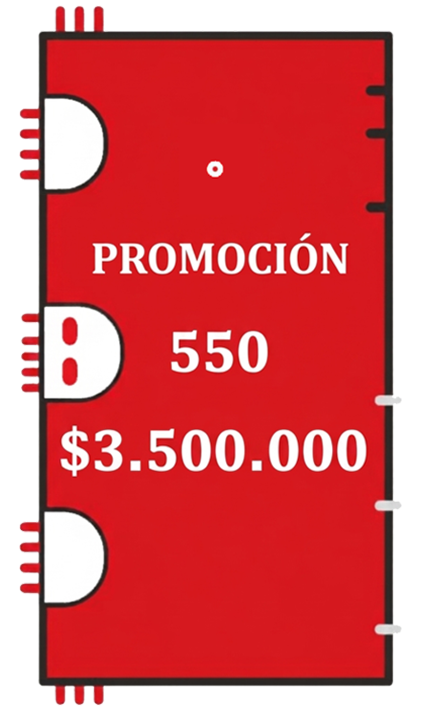 Puertas blindadas 550